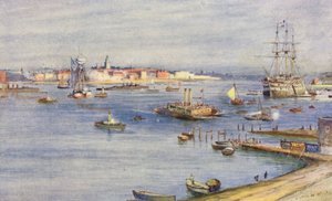 Portsmouth, da Gosport da Charles William Wyllie
