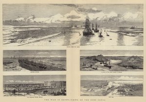 La guerra in Egitto, vedute sul Canale di Suez
