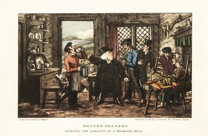 Turisti inglesi derubati da un locandiere nelle Highlands scozzesi da Charles Williams