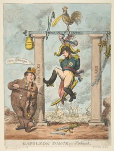 Napoleone danza in Olanda, 1 gennaio 1814