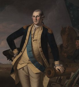 George Washington alla battaglia di Princeton