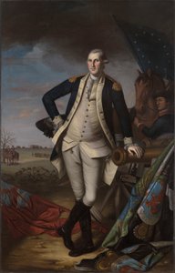 George Washington alla battaglia di Princeton