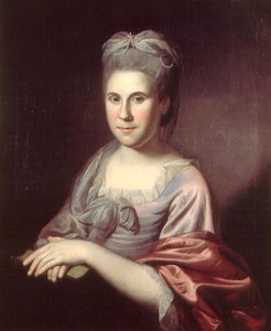 Mrs Ann Borden Hopkinson (1746-1827) 1775 o 1778 da Charles Willson Peale