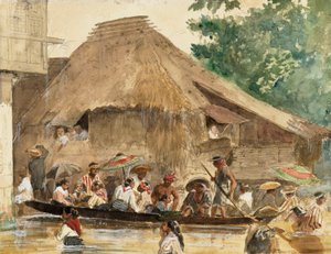 Estremo Oriente: Una strada di Manila durante l