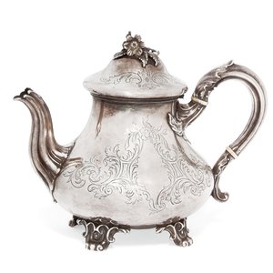 Teiera vittoriana, 1849 da Charles and Storer Reily