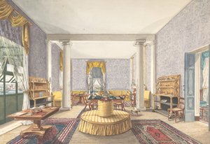 Progetto per interni da Charles de Brocktorff