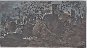 Antico paesaggio fluviale da Charles de Thomas