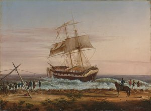 Il Caspio incagliato da Charles de Wolfe Brownell