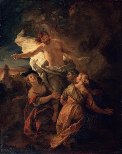 Cristo e le Donne Sante, inizio 1680 da Charles de la Fosse