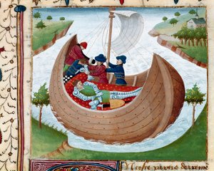Funerale in mare Miniatura tratta da 