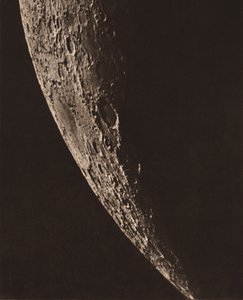 Carta fotografica della luna, 1909 da Charles le Morvan