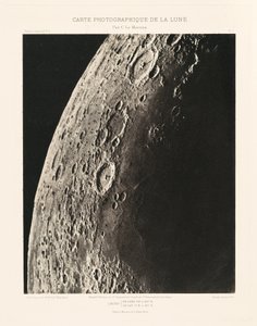 Carte photographique de la lune, planche I (Carta fotografica della Luna, lastra I),23 febbraio