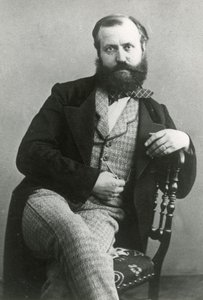 Charles Gounod (foto b/n) da Charlet & Jacotin