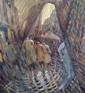 Grandine sulla Sixth Avenue, New York City da Charlotte Johnson Wahl