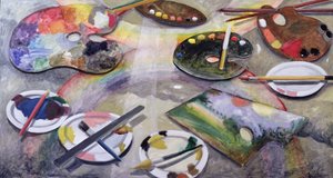 Spettro delle tavolozze degli artisti, 2003 da Charlotte Moore