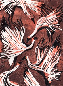 Fenicotteri 2, 2021 da Charlotte Orr