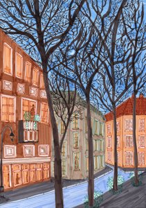 Friedrichshain di Notte