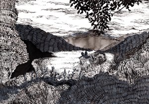 Paesaggio nebbioso, 2020 da Charlotte Orr