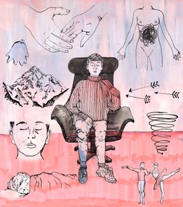 Illustrazione terapeutica da Charlotte Orr