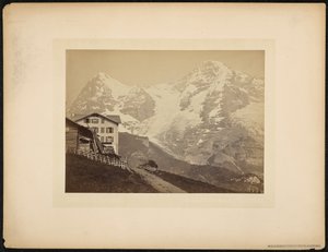 Mönch ed Eiger, vista da Wengernalp da Charnaux Frères and Cie.