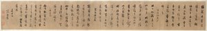 Quattro Poesie: Calligrafia in Scrittura Corsiva (xingshu) da Chen Jiru