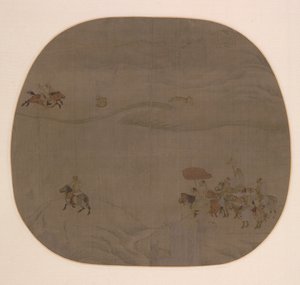 La caccia autunnale da Chen Juzhong
