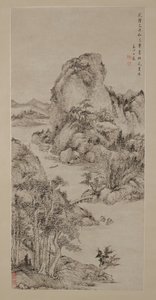 Paesaggio dopo Dong Yuan da Chen Wang
