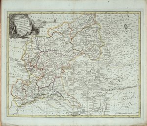 Mappa generale del Governatorato di Kazan da Chernoi