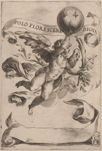Genio con lo stemma dei Medici, 1605