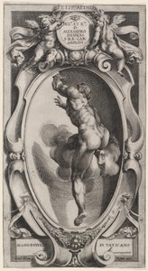 Uno spirito beato da Cherubino Alberti after Michelangelo
