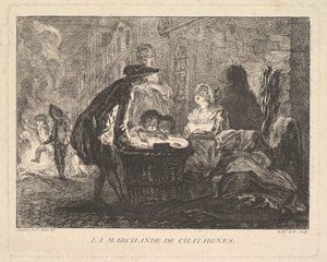 La venditrice di castagne da Chevalier de Parlington