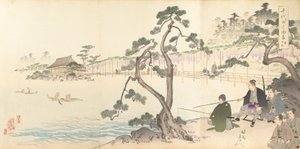 Album di uomini del Castello di Chiyoda da Chikanobu Yoshu