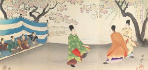 Album di Uomini del Castello di Chiyoda, 1897 da Chikanobu Yoshu