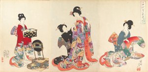 Album di donne del castello di Chiyoda, 1895