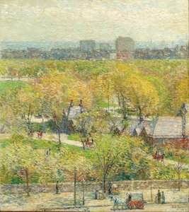 Attraverso il parco da Childe Frederick Hassam
