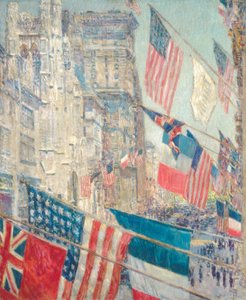Giorno degli Alleati, maggio 1917 da Childe Frederick Hassam