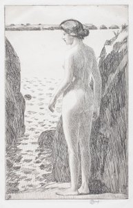 Appledore da Childe Frederick Hassam