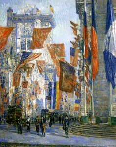 Viale degli Alleati da Childe Frederick Hassam