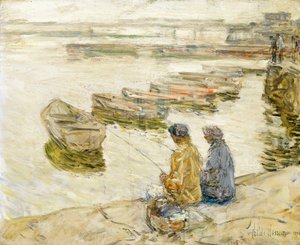 Pesca da Childe Frederick Hassam