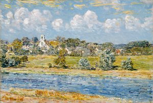 Paesaggio a Newfields, New Hampshire da Childe Frederick Hassam