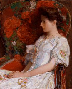 La poltrona vittoriana da Childe Frederick Hassam