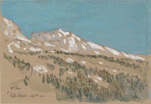 Monte Hood da Childe Frederick Hassam