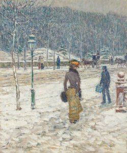 Strada di New York da Childe Frederick Hassam