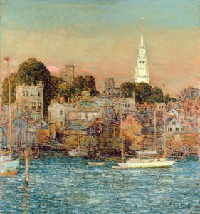 Tramonto di ottobre, Newport da Childe Frederick Hassam
