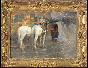 Scena di strada a Parigi, c.1889