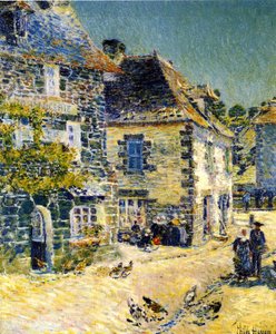Pont Aven, Bretagna da Childe Frederick Hassam