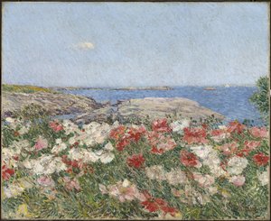 Papaveri sulle Isole di Shoals da Childe Frederick Hassam