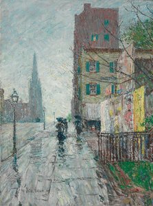 Giorno di pioggia da Childe Frederick Hassam