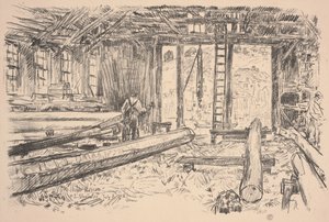 Negozio Spar, Gloucester da Childe Frederick Hassam