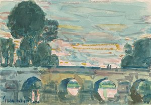Il ponte a Grez da Childe Frederick Hassam